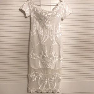 Brand new white lace dress